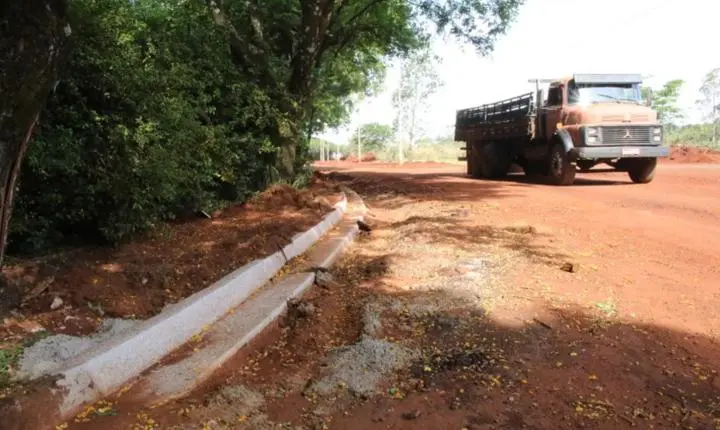 Prefeitura concluiu drenagem e instalação das galerias da Estrada do Canil