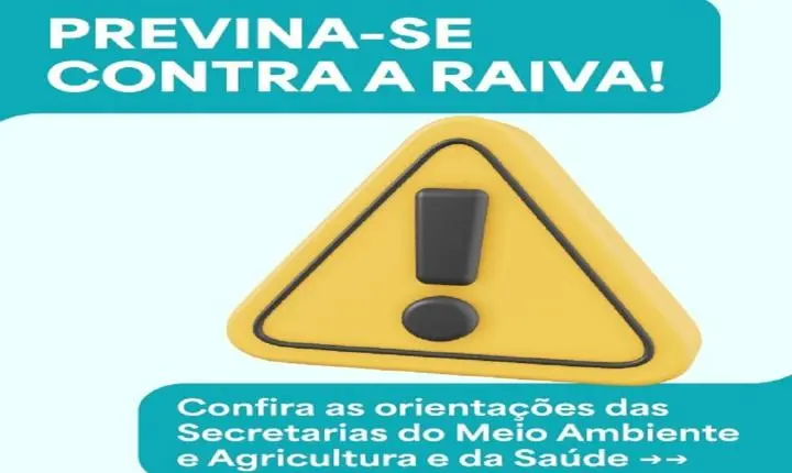 Prefeitura orienta população sobre o vírus da raiva