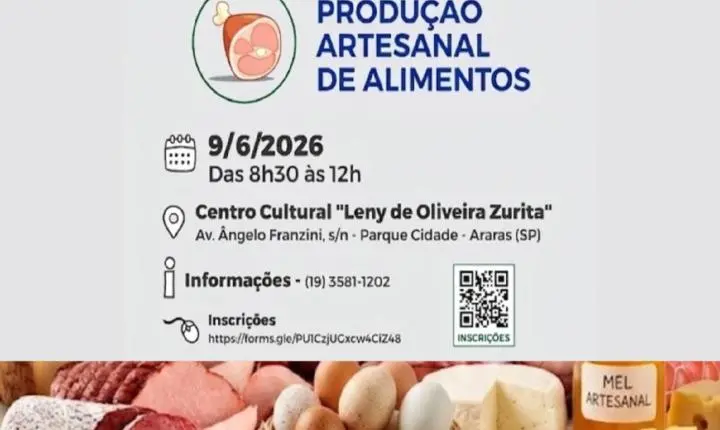 Prefeitura realiza encontro sobre produção artesanal de alimentos