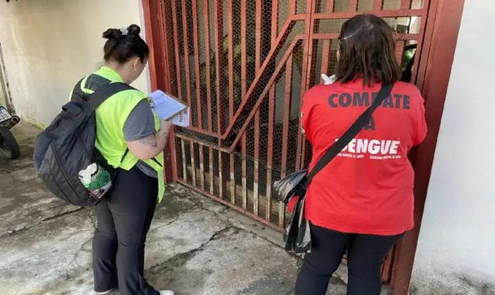 Prefeitura vistoria 615 casas em mutirão contra a dengue no Jd. Morumbi