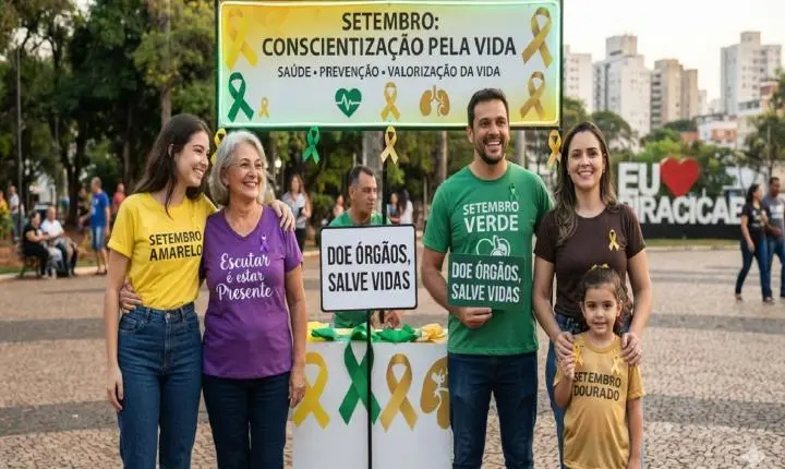 Setembro reúne campanhas de conscientização sobre saúde, prevenção e valorização da vida