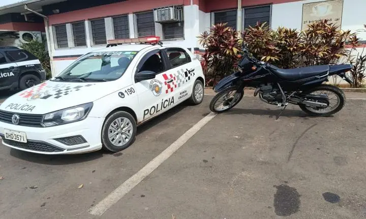 Três adolescentes são apreendidos após furto de motocicleta e perseguição em Limeira SP