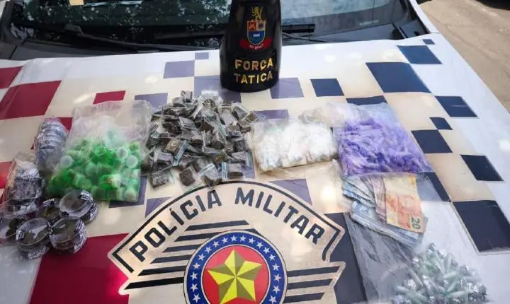 Três adolescentes são apreendidos com drogas durante ação policial em Limeira