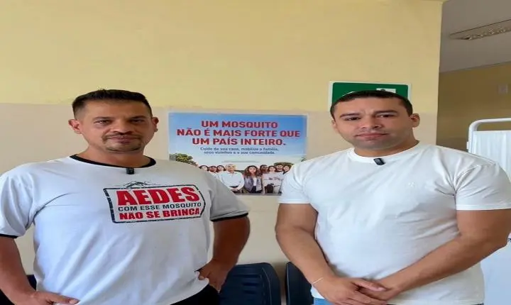 Vereador Rodrigo Soares acompanha mutirão de combate à dengue no Jardim Aeroporto