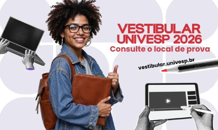 Vestibular Univesp 2026: local de prova é divulgado